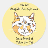 Anipals Anonymous Cokie Stickers (Voorkant)