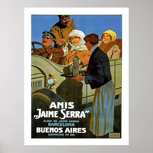 Anis "Jaime Serra" Poster (Voorkant)