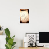 Anis Mojgani Quote [Art Print] Poster (Thuiskantoor)