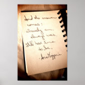 Anis Mojgani Quote [Art Print] Poster (Voorkant)