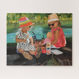 Anisa en Nejra Legpuzzel