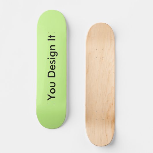 Anise Green Persoonlijk Skateboard (Voorkant)