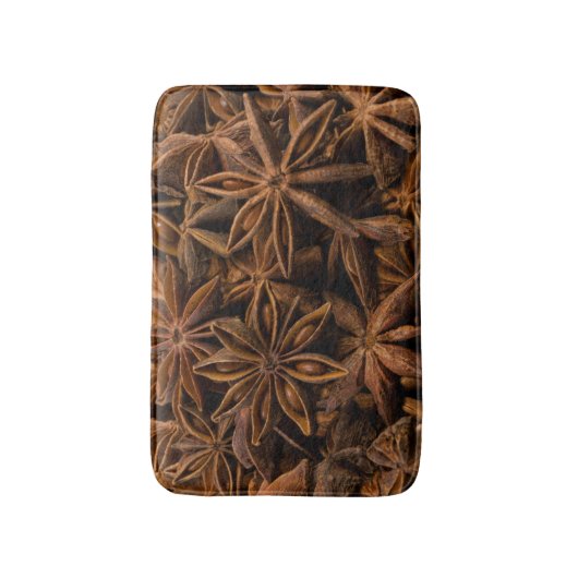 Anise Stars Pattern Badmat (Voorkant Verticaal)