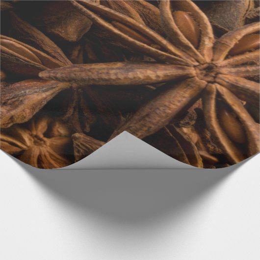 Anise Stars Pattern Cadeaupapier (Hoek)