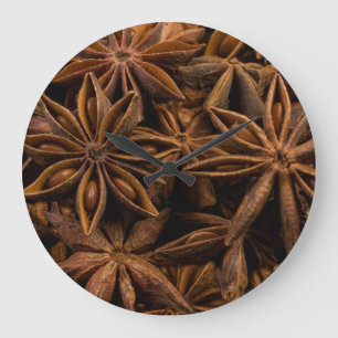 Anise Stars Pattern Grote Klok