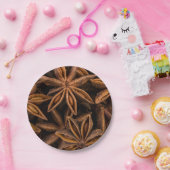 Anise Stars Pattern Papieren Bordje (Feest)
