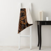 Anise Stars Pattern Sherpa Deken (In situ)