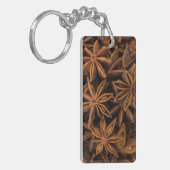 Anise Stars Pattern Sleutelhanger (Voorkant Links)