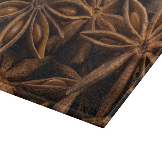 Anise Stars Pattern Snijplank (Hoek)