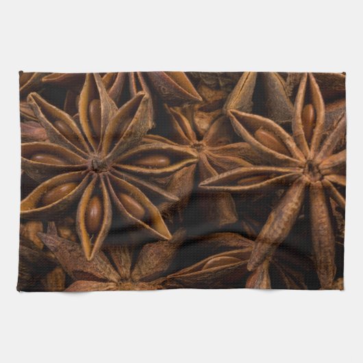 Anise Stars Pattern Theedoek (Horizontaal)