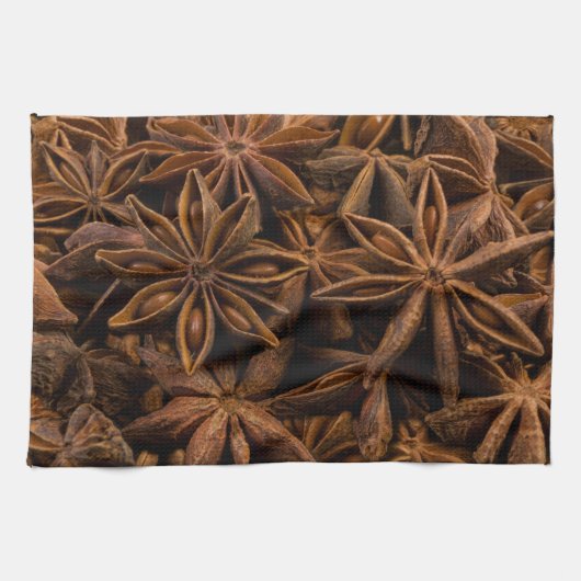 Anise Stars Pattern Theedoek (Horizontaal)