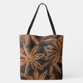 Anise Stars Pattern Tote Bag (Achterkant)