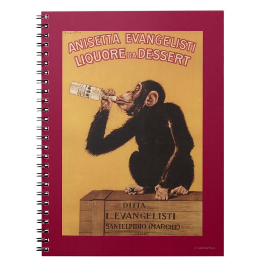 Anisetta Evangelisti likeur als dessertdrank Notitieboek (Voorkant)