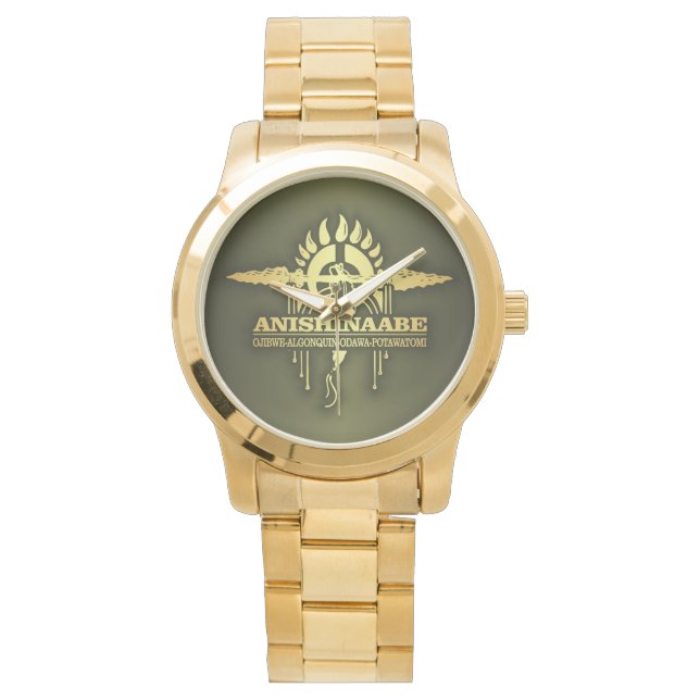 Anishinaabe 2o horloge (Voorkant)