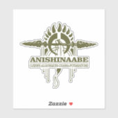 Anishinaabe 2o sticker (Vel)