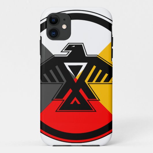 Anishinaabe Four Directions iPhone case (Achterkant)