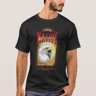 Anishinaabe Native American Eagle Spirit  H T-shirt