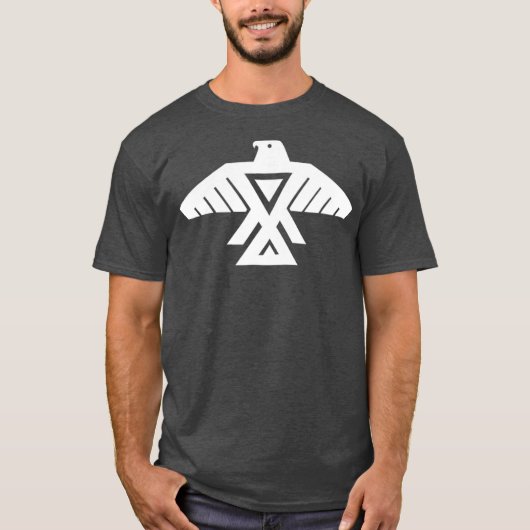Anishinaabe Native American Thunderbird T-shirt (Voorkant)