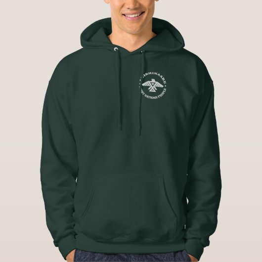 Anishinaabe (Ojibwe, Chippewa) Hoodie (Voorkant)