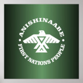 Anishinaabe (Ojibwe, Chippewa) Poster (Voorkant)