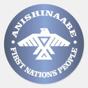 Anishinaabe (Ojibwe, Chippewa) Ronde Sticker