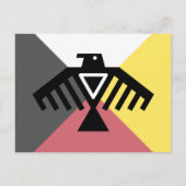 anishinabe briefkaart (Voorkant)