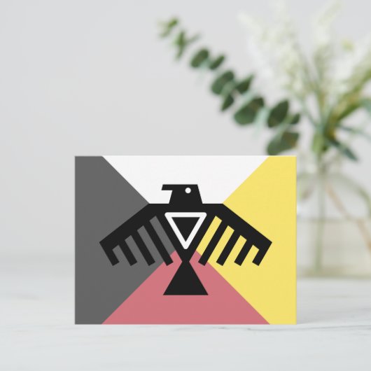 anishinabe briefkaart (Staand voorkant)