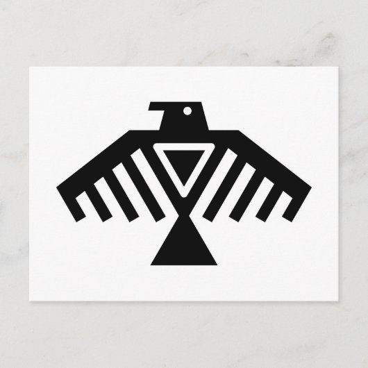 anishinabe briefkaart (Voorkant)