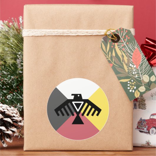 anishinabe ronde sticker (Feestdagen)