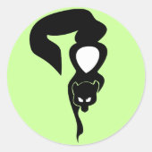 Anishinabek Dodem Waubishashe Sticker (Voorkant)