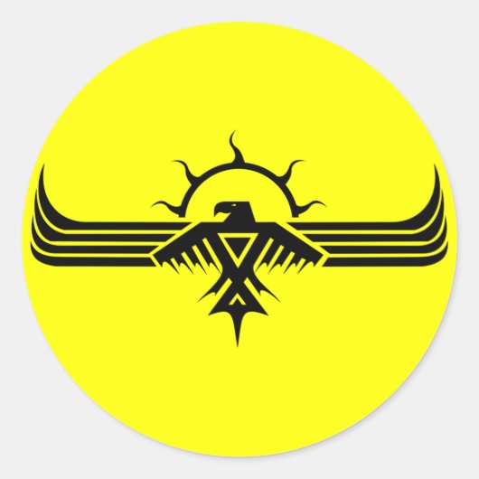 Anishinabek Thunderbird V3 Sticker (Voorkant)