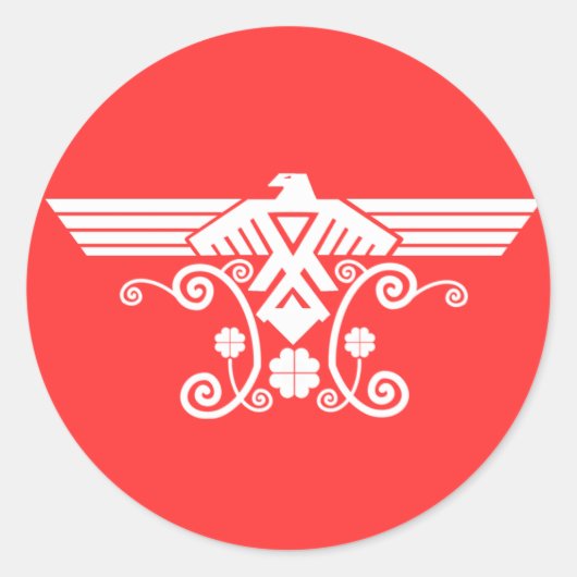 Anishinabek Thunderbird V4 Sticker (Voorkant)