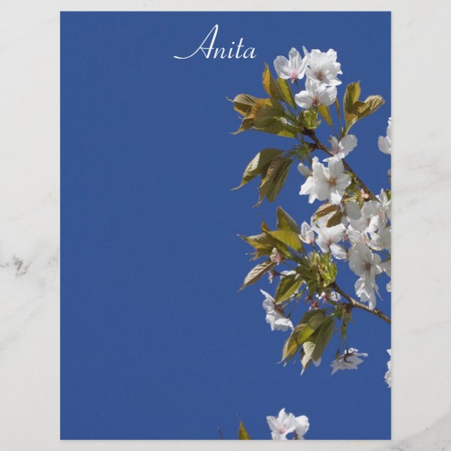 Anita Blossom Letterhead (Voorkant)