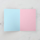 Anita Bunny Blank Full-Color Kaart Verticaal (Binnen)