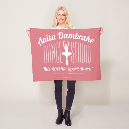 Anita Damrem Dance Studio Fleece Blanket Deken (In situ)
