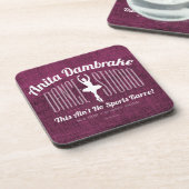 Anita Damremdance Studio Drankjes Onderzetter (Linkerzijde)