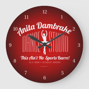 Anita Damremdance Studio — grote klok