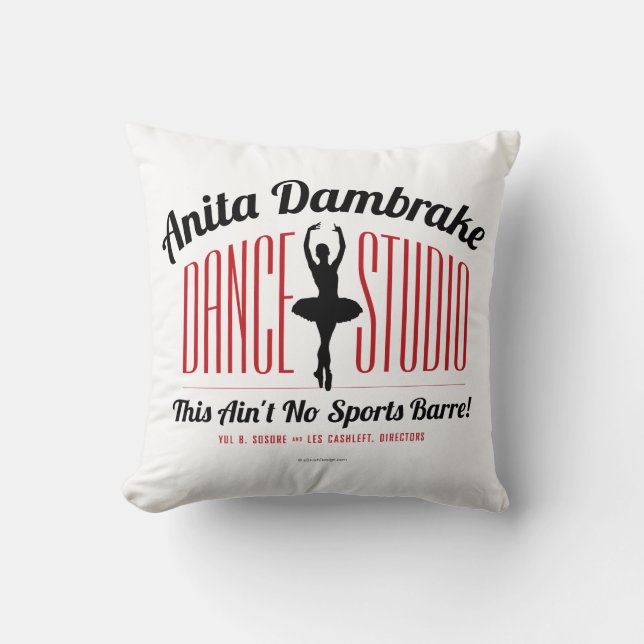 Anita Damremdance Studio-Sierkussen Kussen (Voorkant)