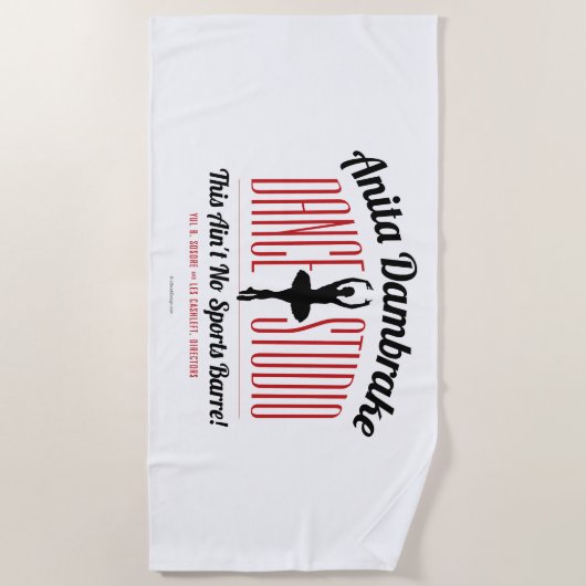 Anita Damremdance Studio Strandlaken (Voorkant)