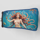 Anita, de octopuskoningin, golfheadcover (Voorkant)