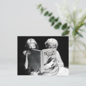 Anita Page & Gwen Lee Movie Stars, Halloween Foto Briefkaart (Staand voorkant)