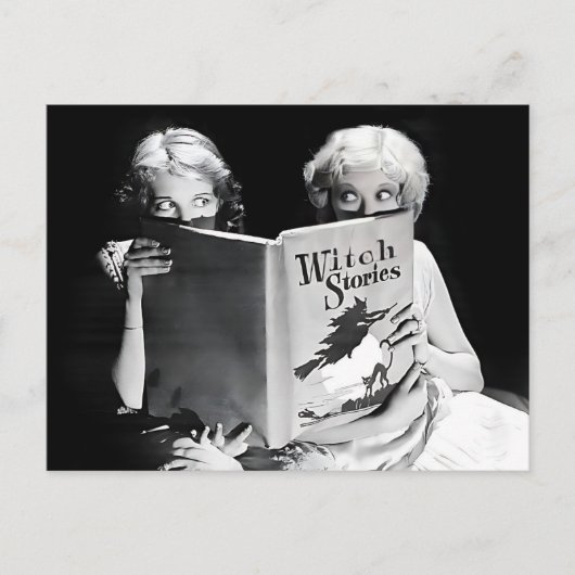 Anita Page & Gwen Lee Movie Stars, Halloween Foto Briefkaart (Voorkant)