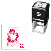 ANITA ~ SANTA ~ Merry kerstgratie ~ Zelfinktende Stempel (In situ)