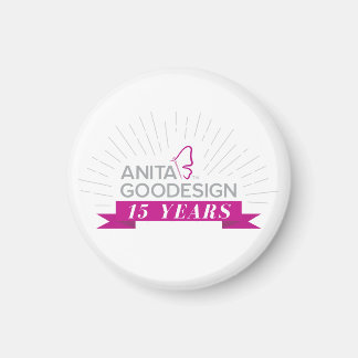 Anita's 15e Jubileum magneet