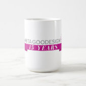 Anita's 15e Jubileum Mok - Groot (Center)