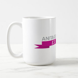 Anita's 15e Jubileum Mok - Groot