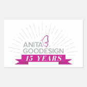 Anita's 15e Jubileum Sticker (Voorkant)