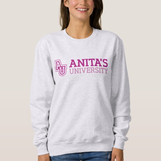 Anita's University Logo Sweatshirt (Voorkant)
