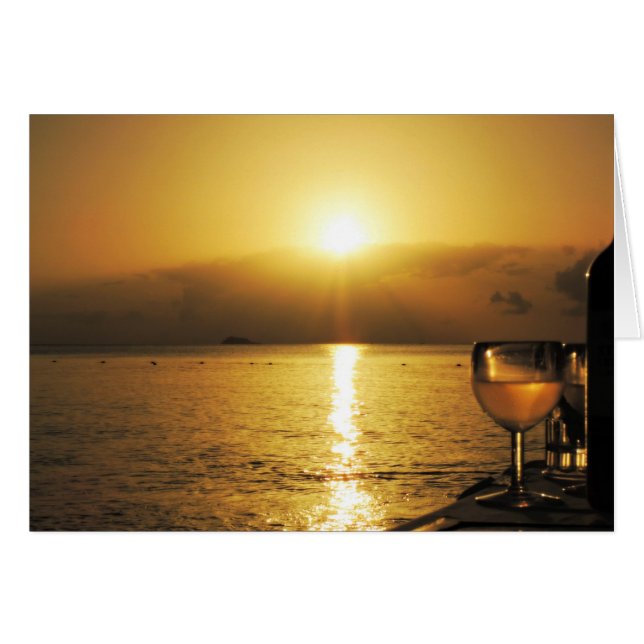 Anitgua Wine & Sunset (Voorkant Horizontaal)