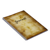Anitque Parchment Journal-notebook Notitieboek (Rechterzijde)